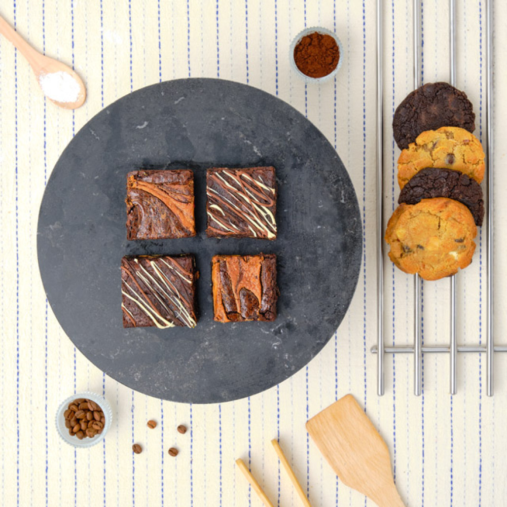 Akılda Kalanlar Brownie ve Cookie Kutusu - 8 Adet