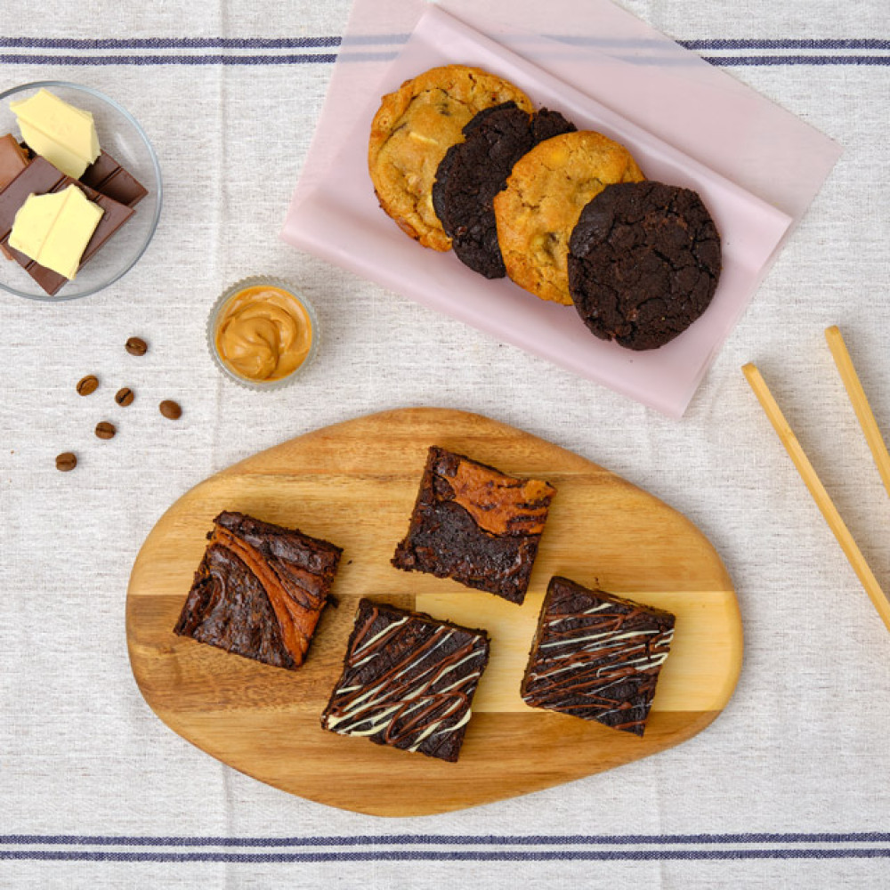 Akılda Kalanlar Brownie ve Cookie Kutusu - 8 Adet