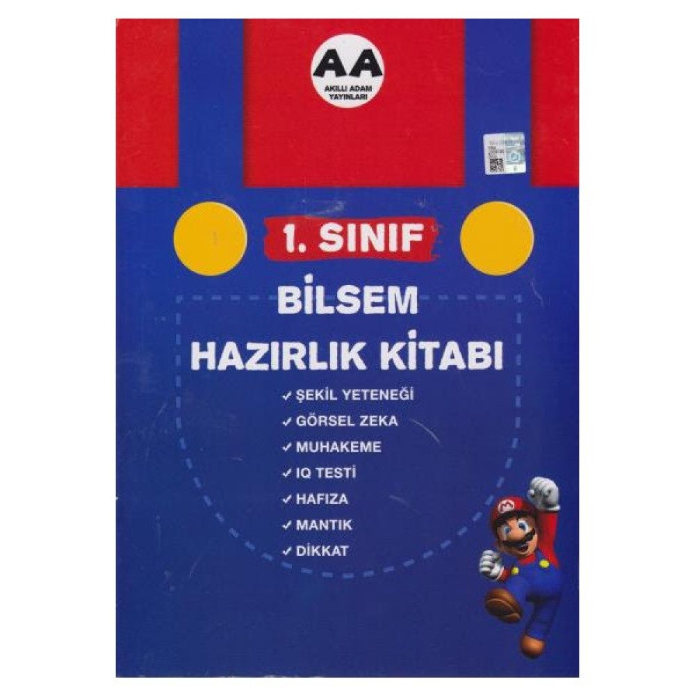 Akıllı Adam 1. Sınıf Bilsem Hazırlık Kitabı - Şahide Korkmaz Tüm Dersler Fiyatı