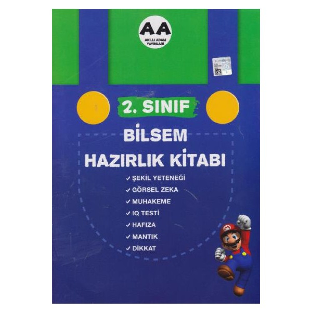 Akıllı Adam 2. Sınıf Bilsem Hazırlık Kitabı - Şahide Korkmaz Tüm Dersler Fiyatı