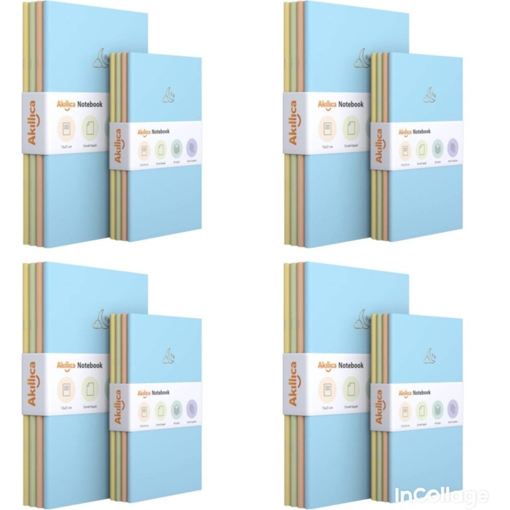 Akıllı Adam Yayınları Notebook 32'li Kareli Defter Seti Pastel Defter Seti Defter & Kağıt Ürünleri Fiyatı