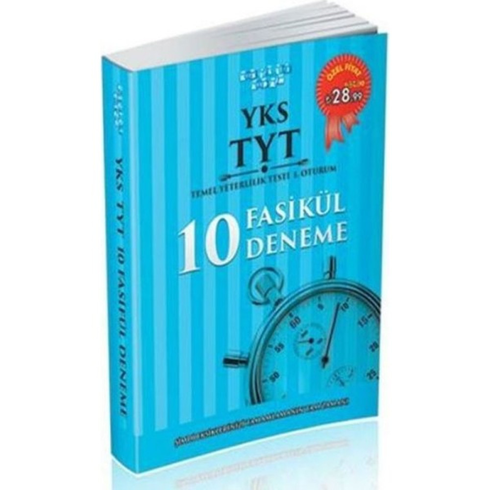 Akıllı Adam Yks Tyt Tamamı Çözümlü 10 Fasikül Deneme 1. Oturum Temel Yeterlilik Testi (TYT) Fiyatı