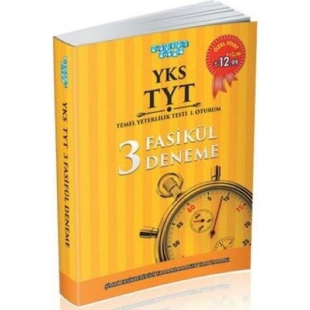 Akıllı Adam Yks Tyt Tamamı Çözümlü 3 Fasikül Deneme 1. Oturum Temel Yeterlilik Testi (TYT) Fiyatı