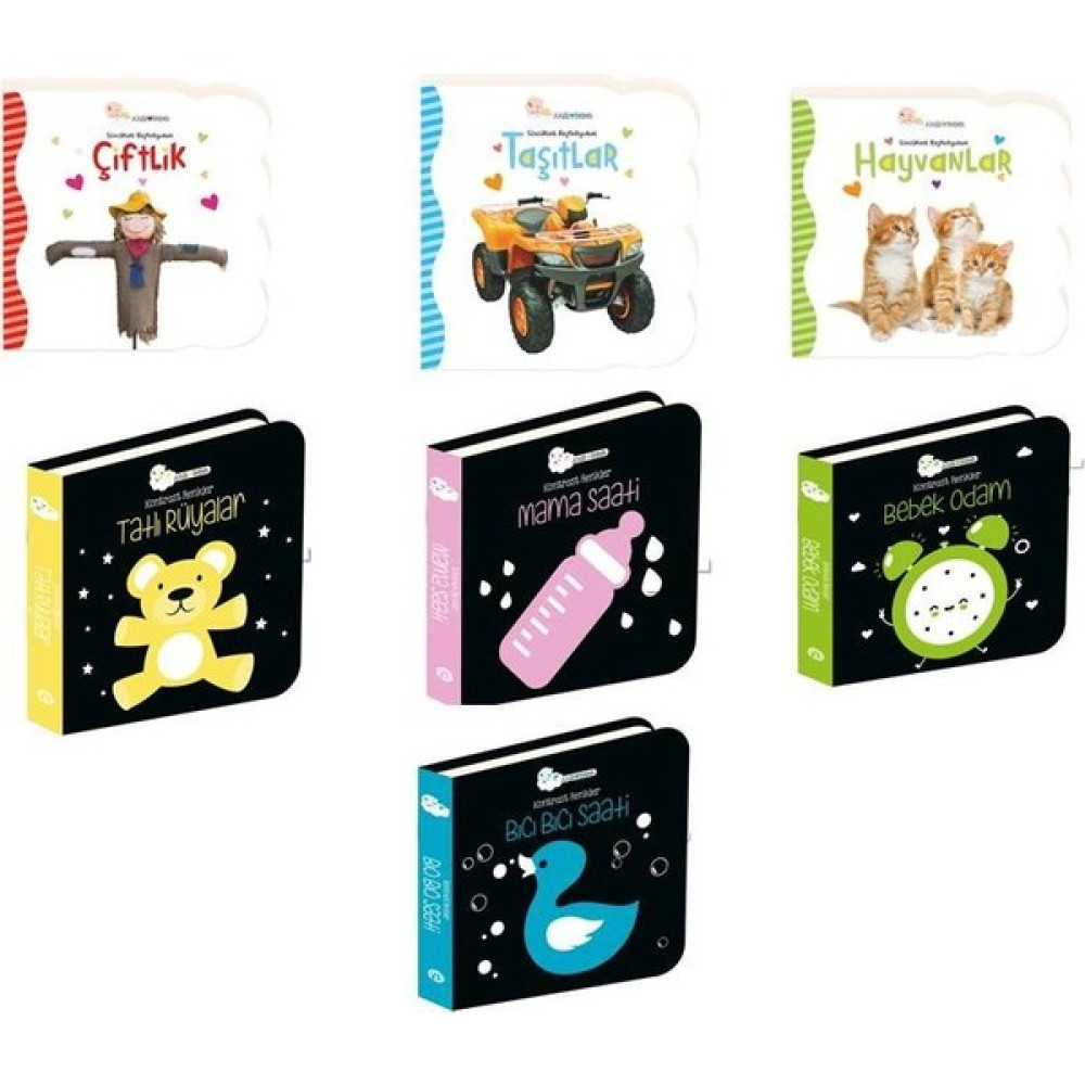 Akıllı Bebek Seti 7 Kitap Oto Boyaları Fiyatı