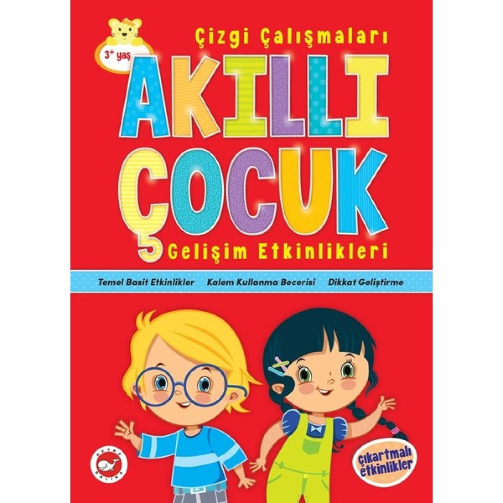 Akıllı Çocuk Gelişim Etkinlikleri : Çizgi Çalışmaları (Çıkartmalı Etkinlikler) Zeka Geliştirici Kitaplar Fiyatı