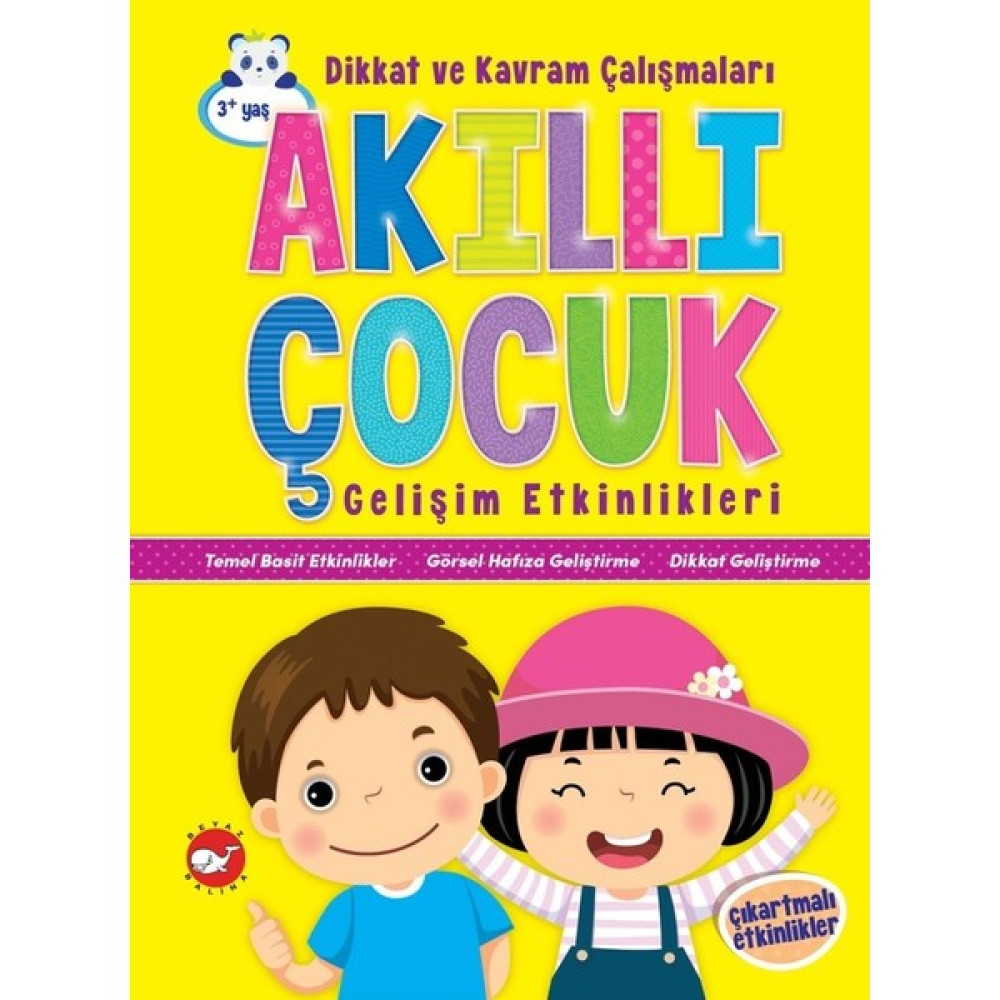 Akıllı Çocuk Gelişim Etkinlikleri : Dikkat Ve Kavram Çalışmaları (Çıkartmalı Etkinlikler) Zeka Geliştirici Kitaplar Fiyatı
