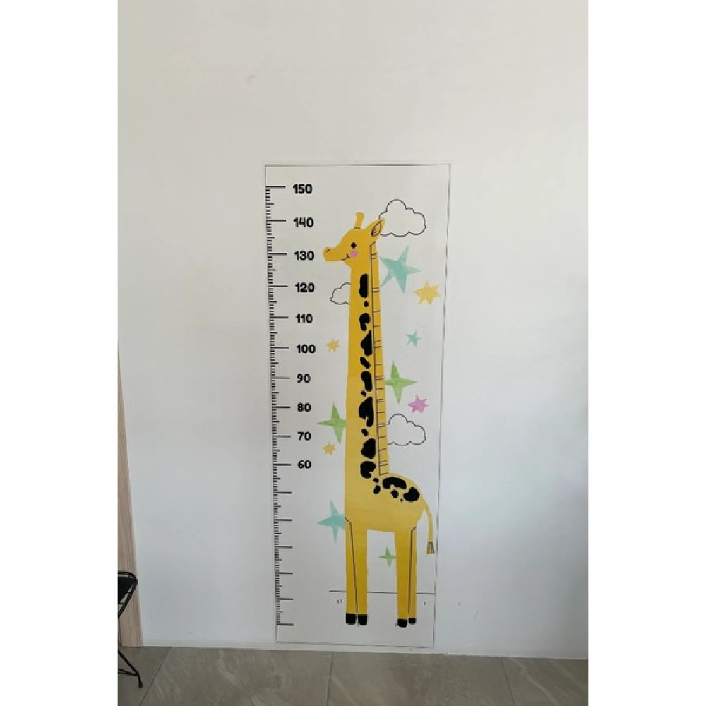 Akıllı Kağıt Statik Tutunma Özellikli Boy Ölçer (Zürafa) 58 - 170 cm - 48x160 Diğer Fiyatı