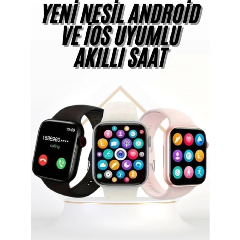 Akıllı Saat Uyku ve Sağlık Takibi Arama Cevaplama 44 mm Amoled Ekran Oto Boyaları Fiyatı