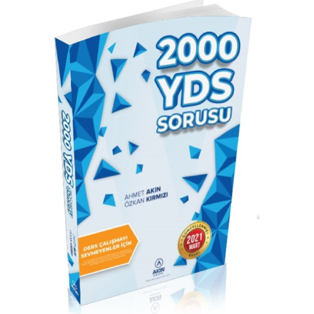 Akın Dil Eğitim Akın Dil 2000 YDS Sorusu YDS Fiyatı