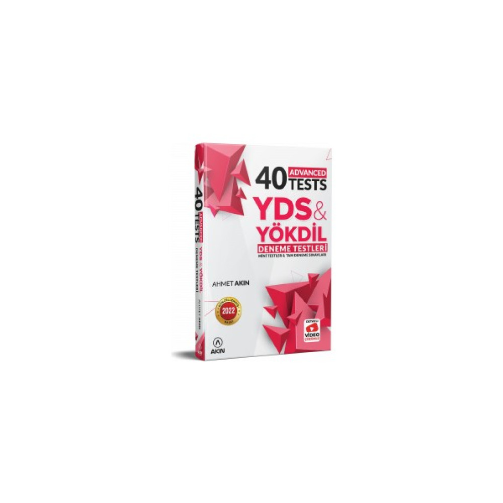 Akın Publishing 40 Advanced Tests YDS YÖKDİL Deneme Testleri 2023 YDS Fiyatı