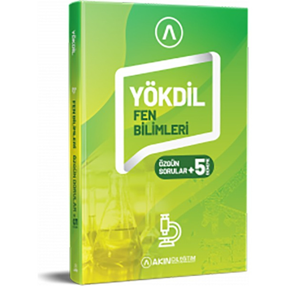 Akın Publishing Yds Yökdil Deneme Testleri Yökdil Fen Bilimleri Özgün Sorular + 5 Deneme Yabancı Dil Öğretici Kitaplar ve Eğitim Setleri Fiyatı