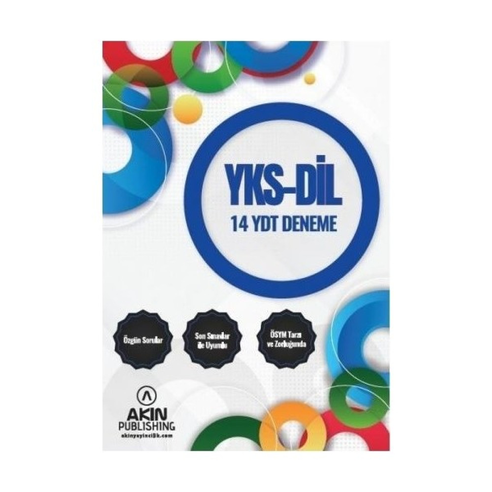 Akın Publishing YKS Dil 12. Sınıf YDT 14 Deneme Yabancı Dil Öğretici Kitaplar ve Eğitim Setleri Fiyatı