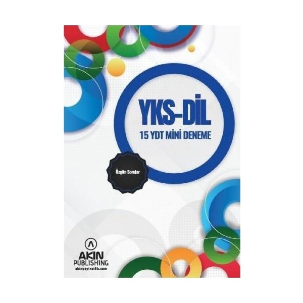 Akın Publishing YKS Dil 12. Sınıf YDT 15 Mini Deneme Yabancı Dil Öğretici Kitaplar ve Eğitim Setleri Fiyatı