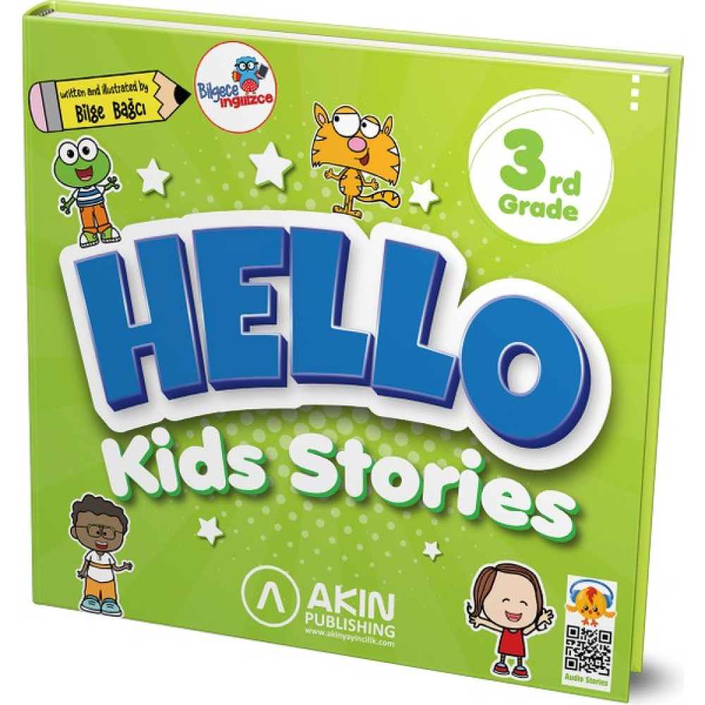 Akın Yayıncılık Akın Dil Hello Kids Stories 3nd Grade Yabancı Dil Öğretici Kitaplar ve Eğitim Setleri Fiyatı
