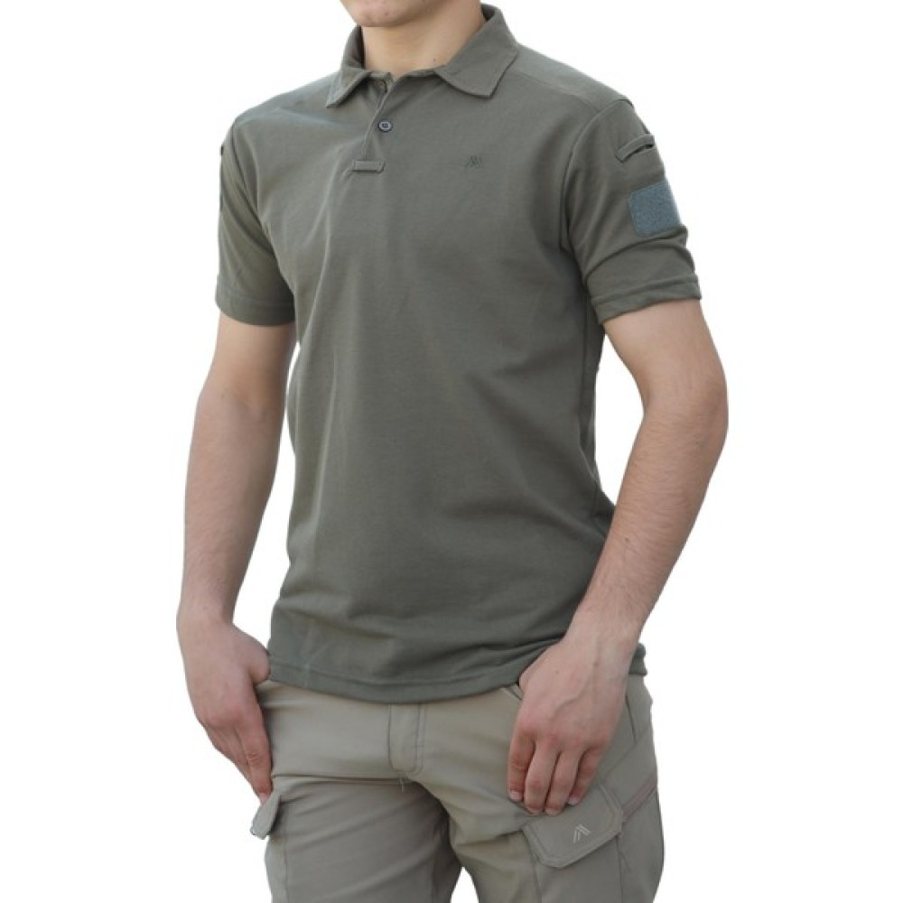 Akıncılar Outdoor Akn Polo Yaka Kısa Kollu Taktik T-Shırt-Haki Erkek T-shirt Fiyatı
