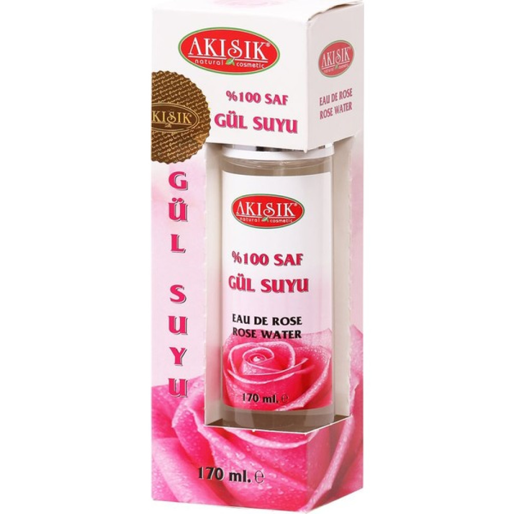 Akışık Doğal Saf Gül Suyu Doğal Cilt Temizleme ve Peeling Fiyatı