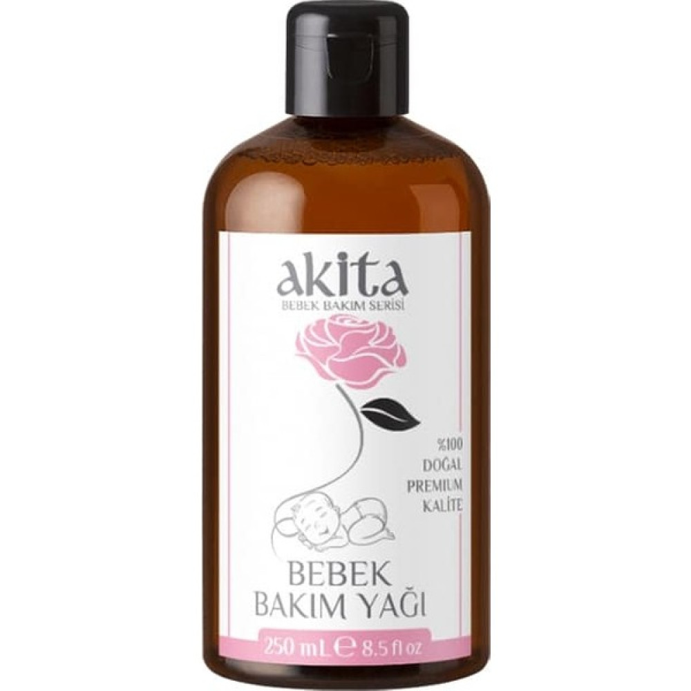 Akita % 100 Doğal Bebek Bakım Yağı Gül 250mL Oto Boyaları Fiyatı