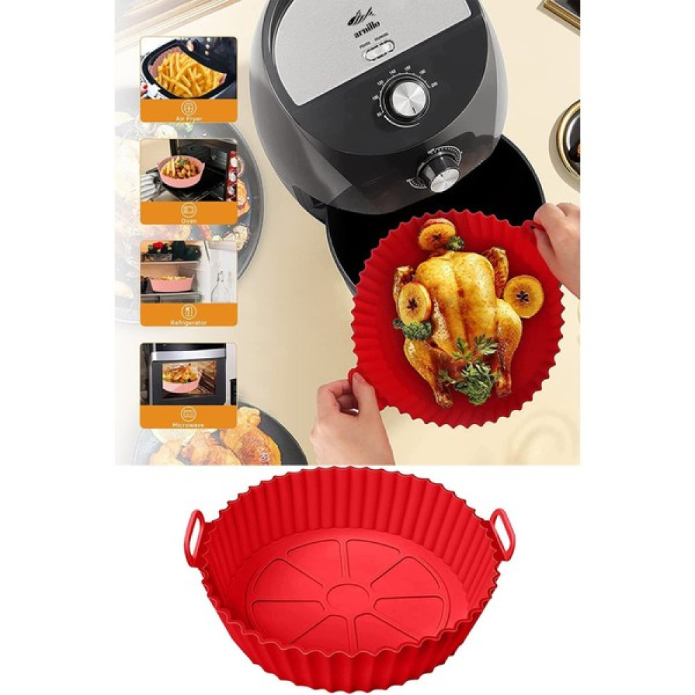 Aklımda Kalsın Airfryer Silikon Pişirme Kalıbı - Hava Fritözü Kalıbı - Airfryer Aksesuar - Tüm Airfryer'lara Uyumlu - 1 Adet Mutfak Gereçleri Fiyatı