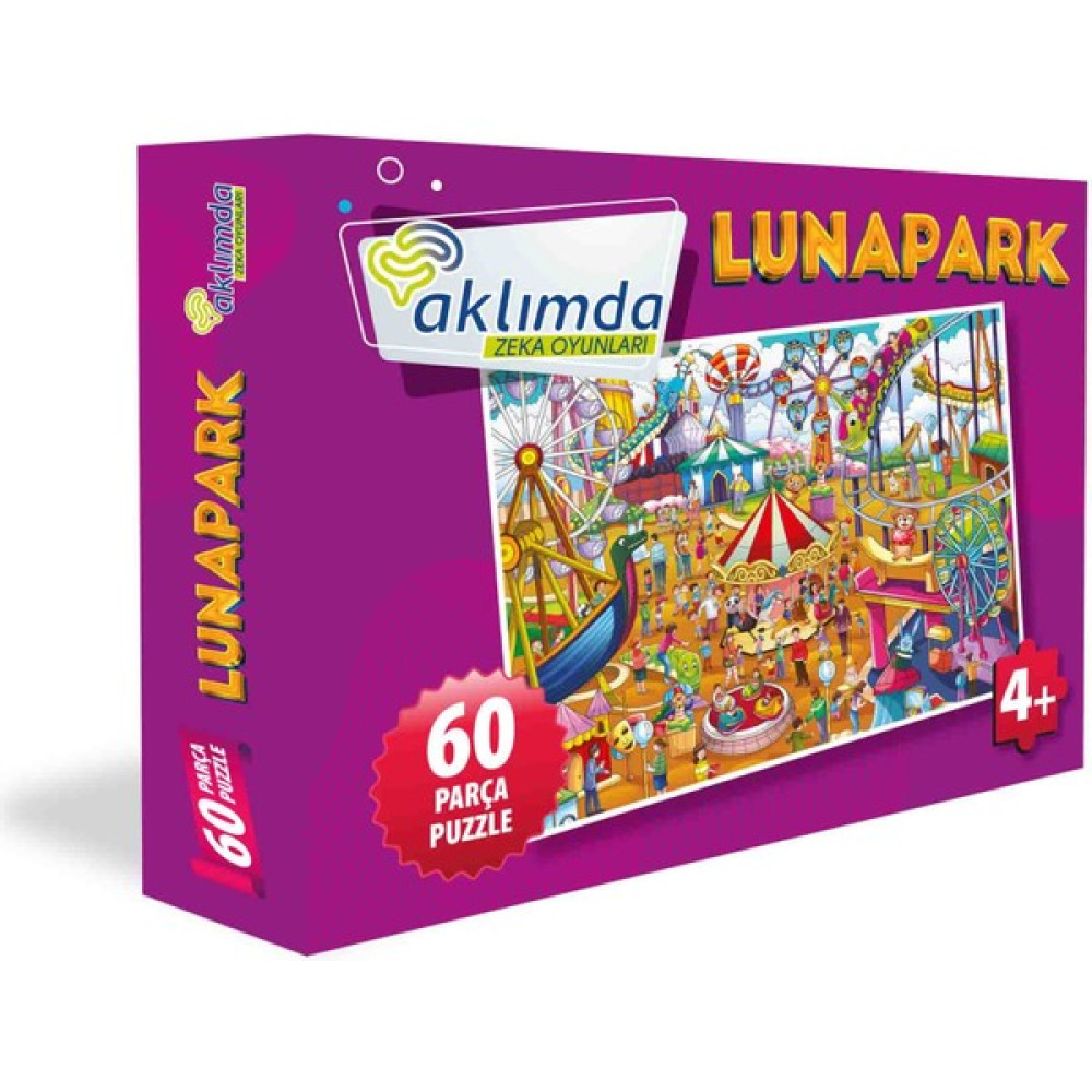 Aklımda Zeka Oyunları 60 Parça Puzzle Lunapark Puzzle & Aksesuarları Fiyatı