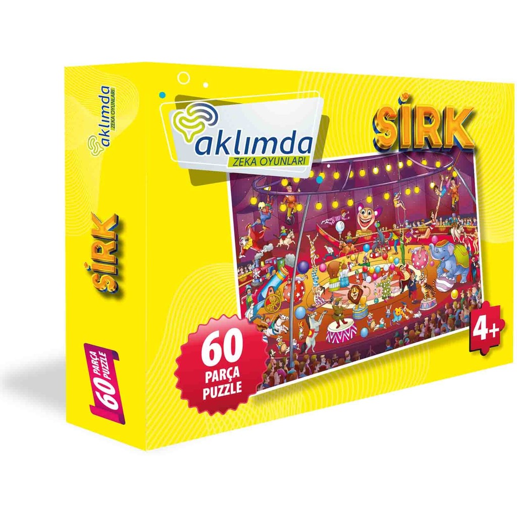 Aklımda Zeka Oyunları 60 Parça Puzzle - Sirk Anne Bebek Oyuncak Fiyatı