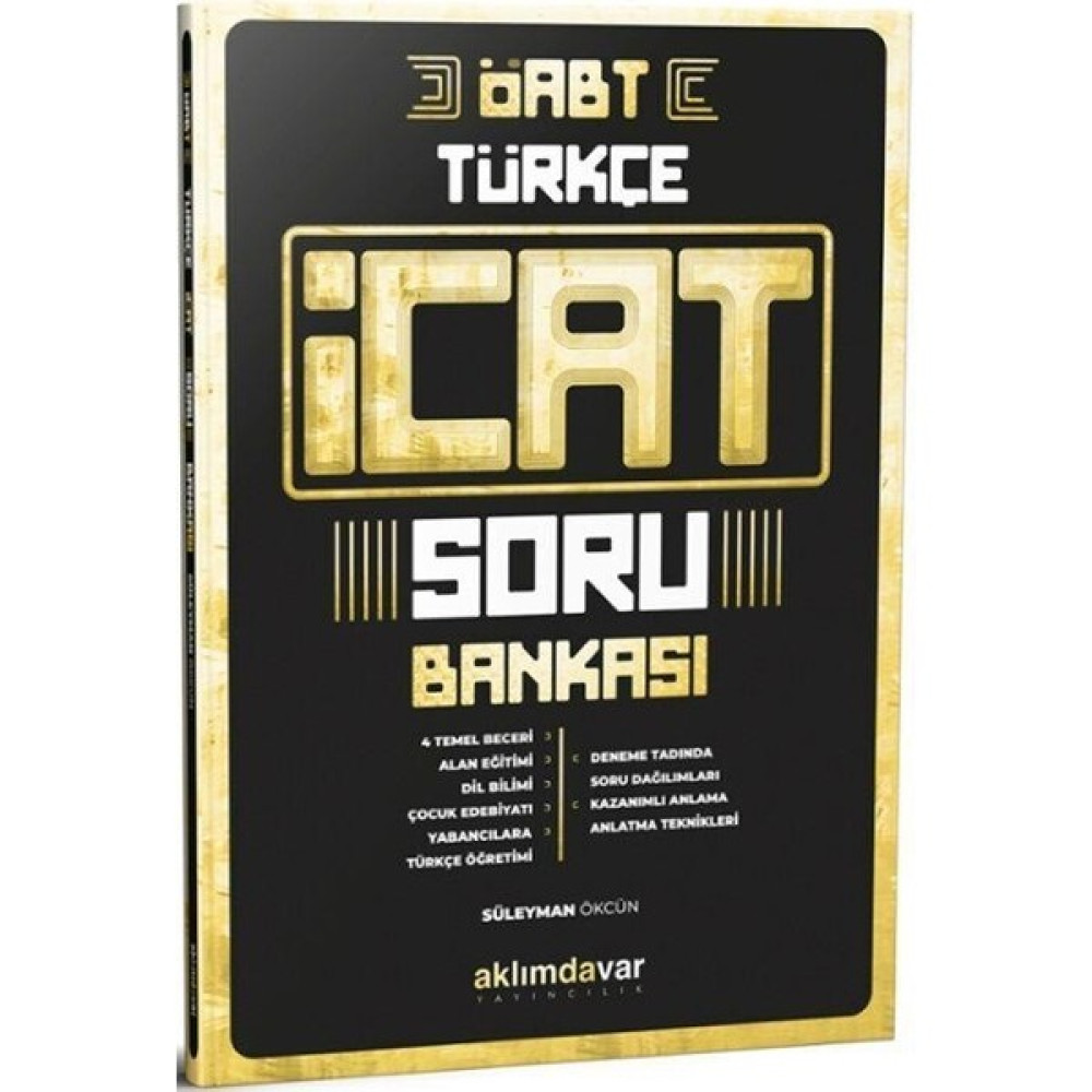 Aklımdavar Yayıncılık ÖABT Türkçe Öğretmenliği İcat Soru Bankası KPSS Fiyatı