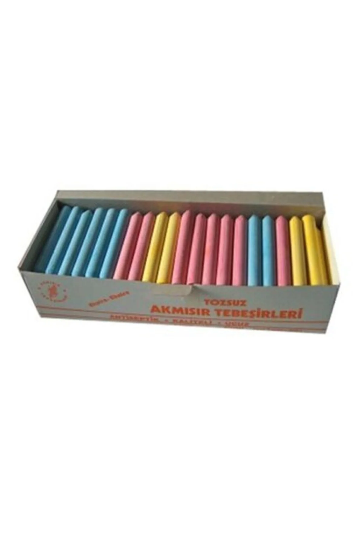 Akmısır Renkli Tozsuz Tebeşir 100lü Set" Tebeşir Fiyatı