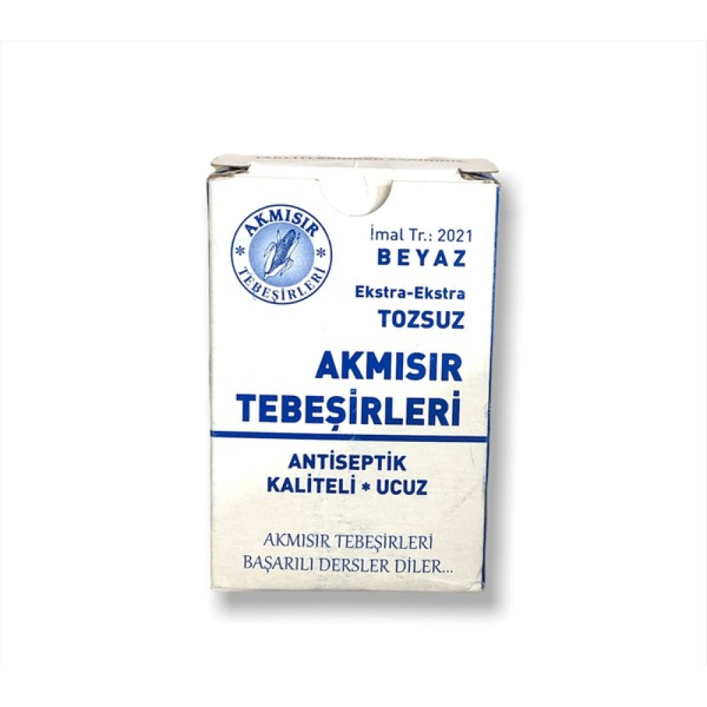 Akmısır Tebeşir Beyaz 15 Li Tebeşir Fiyatı