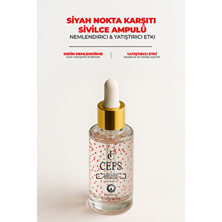 Akne & Sivilce Karşıtı Siyah Nokta Ampul Serum Cilt Bakım Serumu 50 ml Diğer Fiyatı