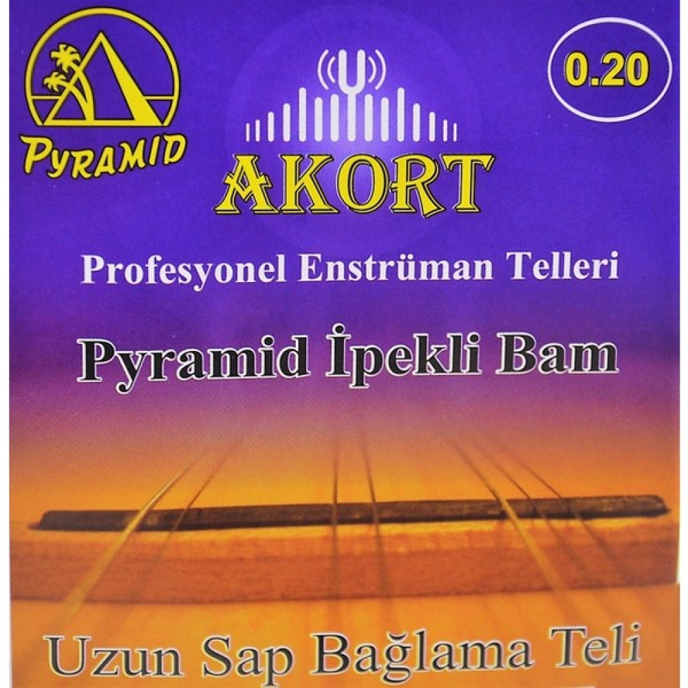 Akort 0.20 Pyramid Uzun Sap Bağlama Teli - Saz Teli Müzik Aleti Aksesuarları Fiyatı