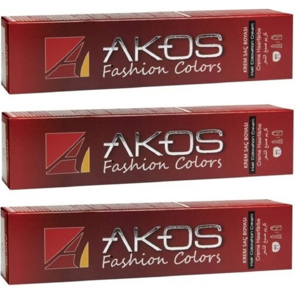 Akos Tüp Boya 60 Ml - 8.0 Açık Kumral Kahve - 3'Lü Set Oto Boyaları Fiyatı
