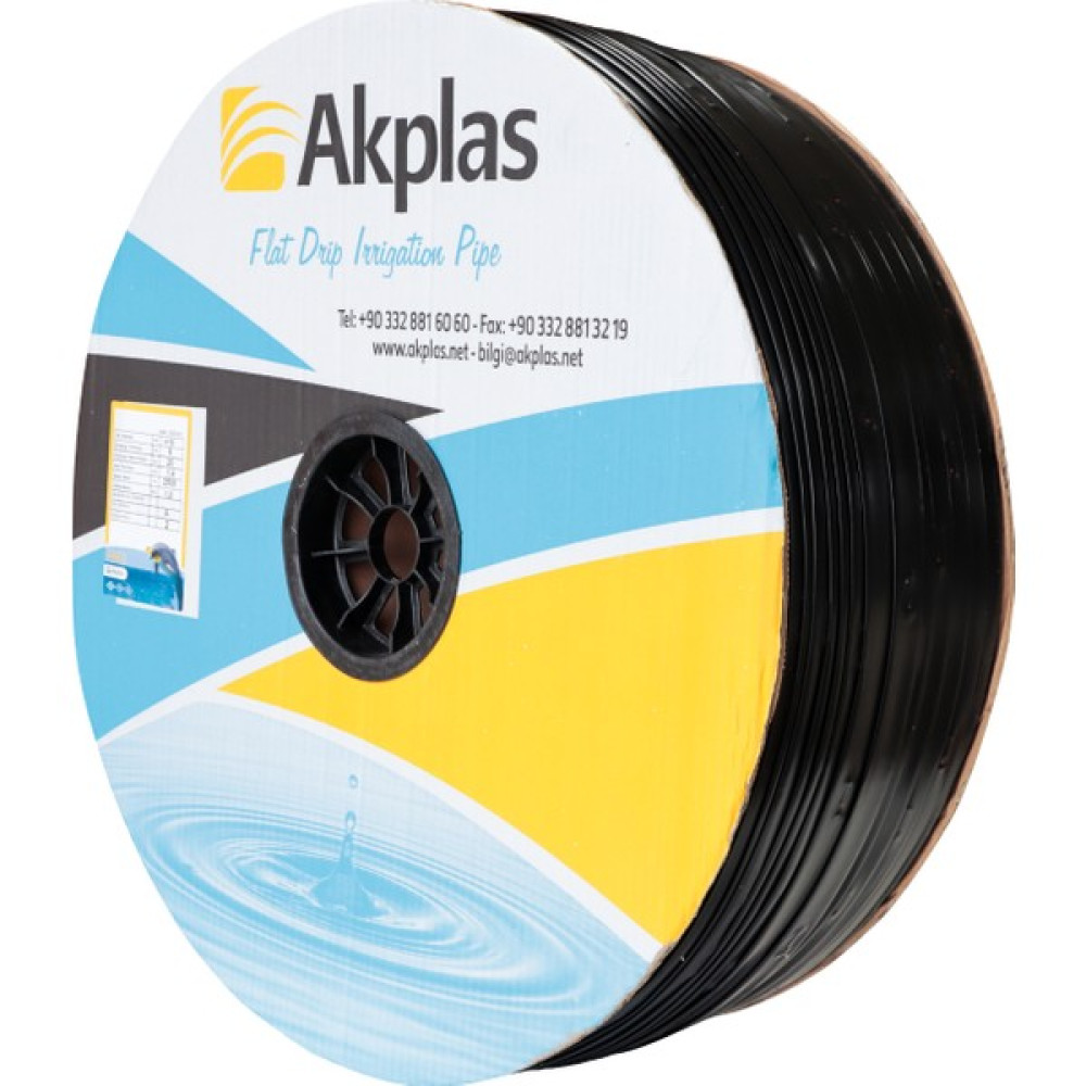 Akplas Enerji-Yassı Damlama Borusu-Çap 25-1000 mt Bahçe Malzemeleri Fiyatı