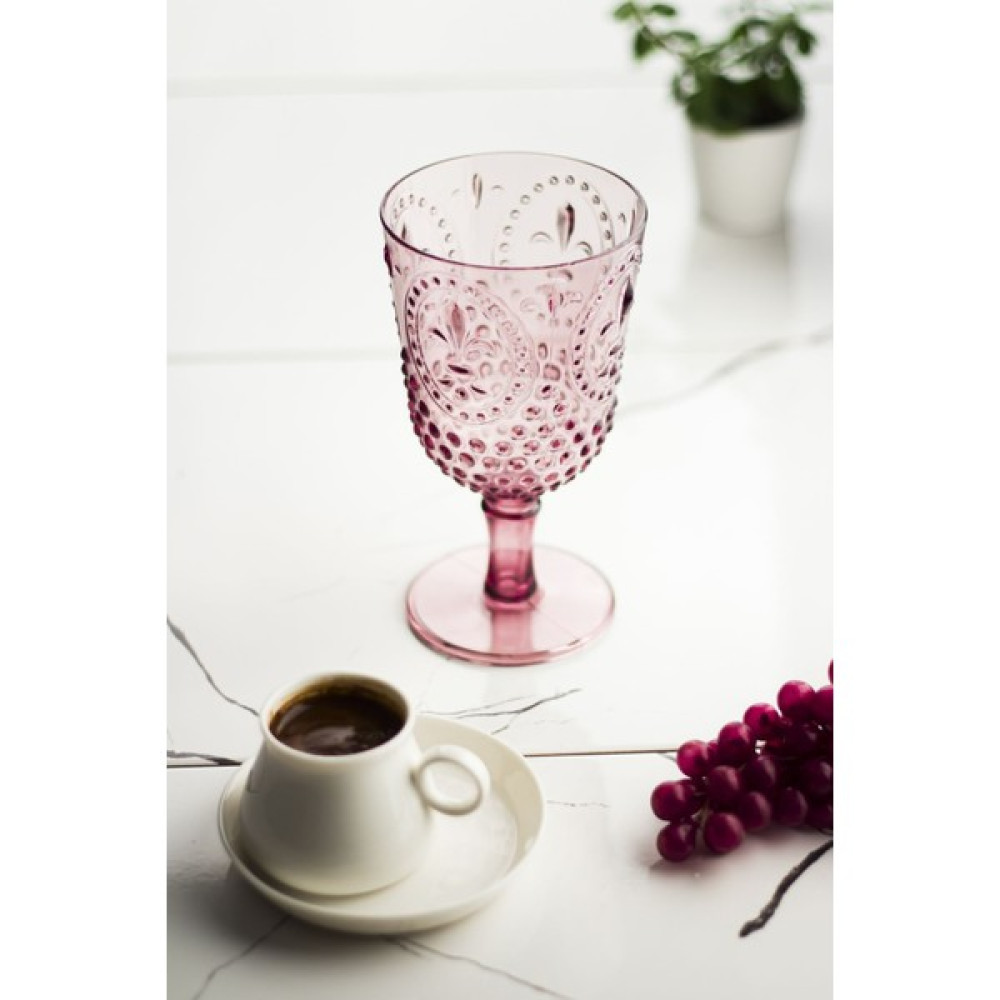 Akrilik Mürdüm Tekli Kadeh Su Meşrubat Kahve Yanı Bardağı 450 ml ( Cam Değildir ) Fincan / Bardak / Kahve Takımı Fiyatı