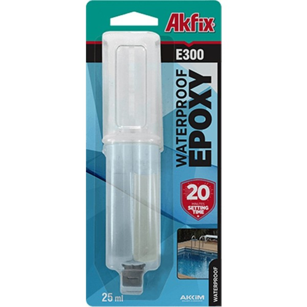 Akrobat Akfix EA211 Suya Dayanıklı Epoksi Yapıştırıcı 25 ml E 300 Nalburiye & Hırdavat Fiyatı