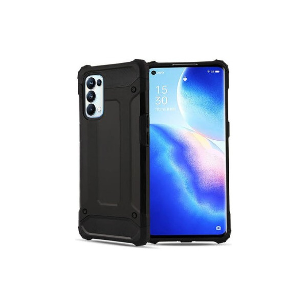 Aksefizz Oppo Reno 5 Pro 5g Kılıf Armor Üstün Korumalı Dayanıklı Zırhlı Military Kapak - Siyah Cep Telefonu Kılıfı Fiyatı