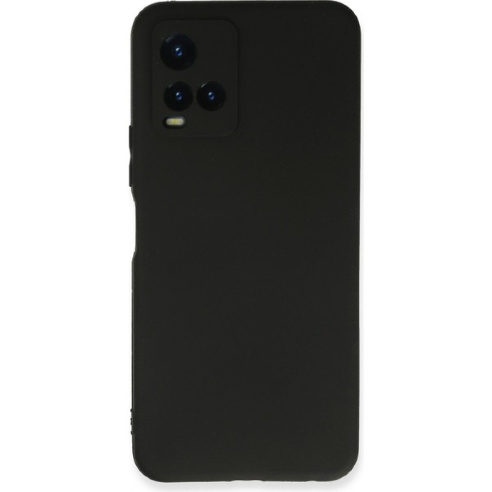 Aksefizz Vivo Y21 Kılıf Güçlü Tutuş Hissiyatlı Pürüssüz Yüzey Mat Soft Kapak - Siyah Cep Telefonu Kılıfı Fiyatı