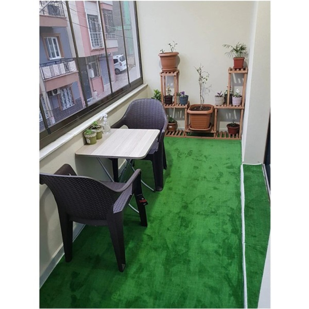 Akseren Halı Suni Yapay Çim Halı 7mm En: 1,5 Metre - 150 x 900 cm - Yeşil Bahçe Dekorasyon & Düzenleme Fiyatı