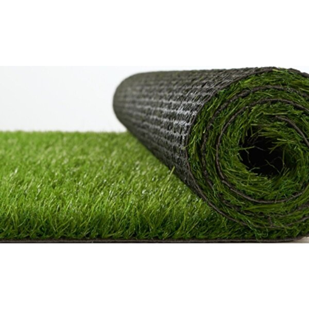 Akseren Suni Yapay Çim Halı 20MM En : 1 Metre - Krem - Yeşil Bahçe Dekorasyon & Düzenleme Fiyatı