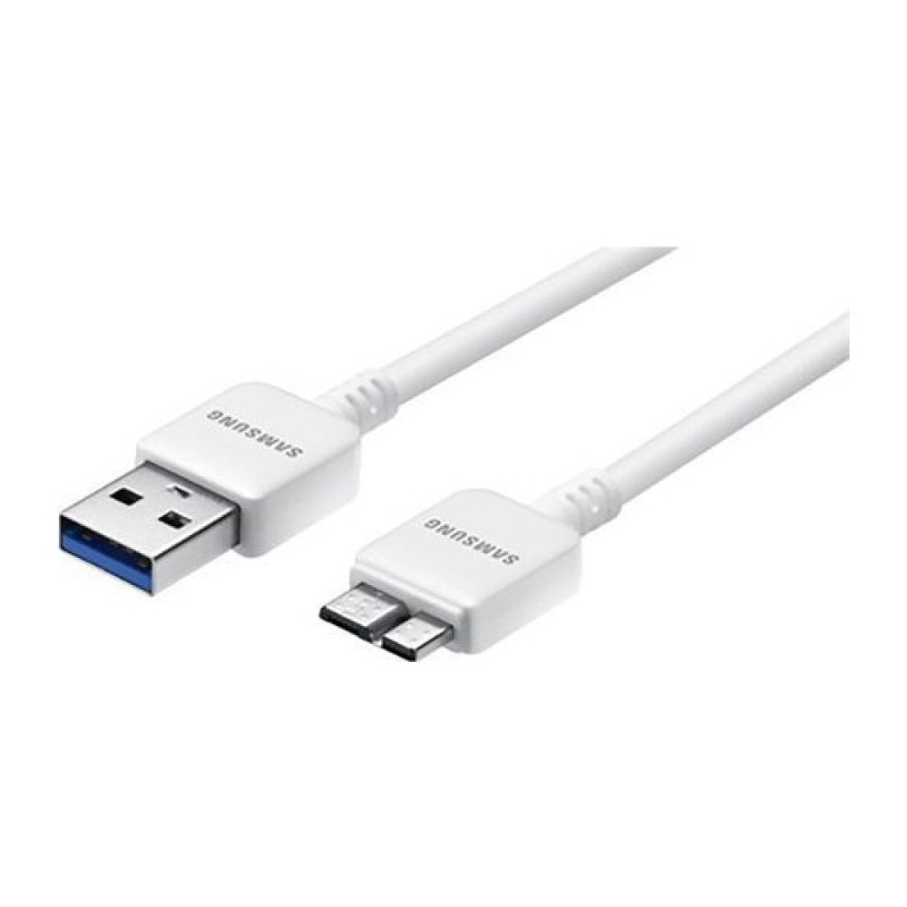 Aksesuar Adası Samsung N9000 Galaxy Note 3 USB 3.0 Data ve Şarj Kablosu - Beyaz Cep Telefonu Kablosu Fiyatı