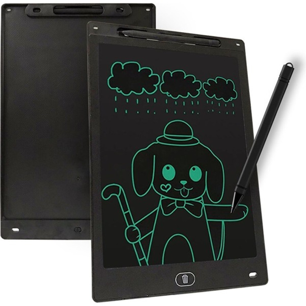 Aksesuarcı 12" Büyük Boy Dijital Yazı Tahtası Grafik Çizim Tableti 12 Inç LCD Çocuk Tablet 202112002 Eğitici Oyuncak Fiyatı