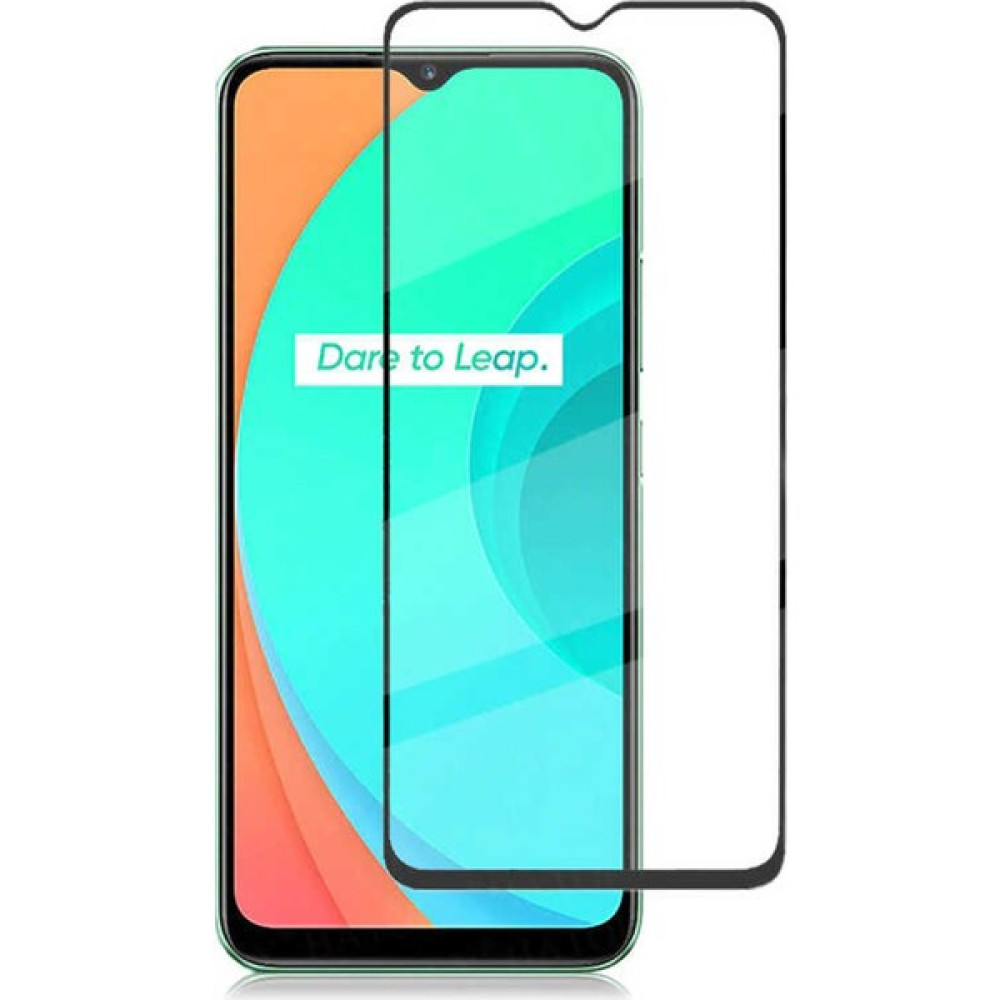 Aksesuarcim Realme C11 Için Ekran Koruyucu Nano Tam Kapatan Koruyucu - Siyah Cep Telefonu Ekran Koruyucusu Fiyatı