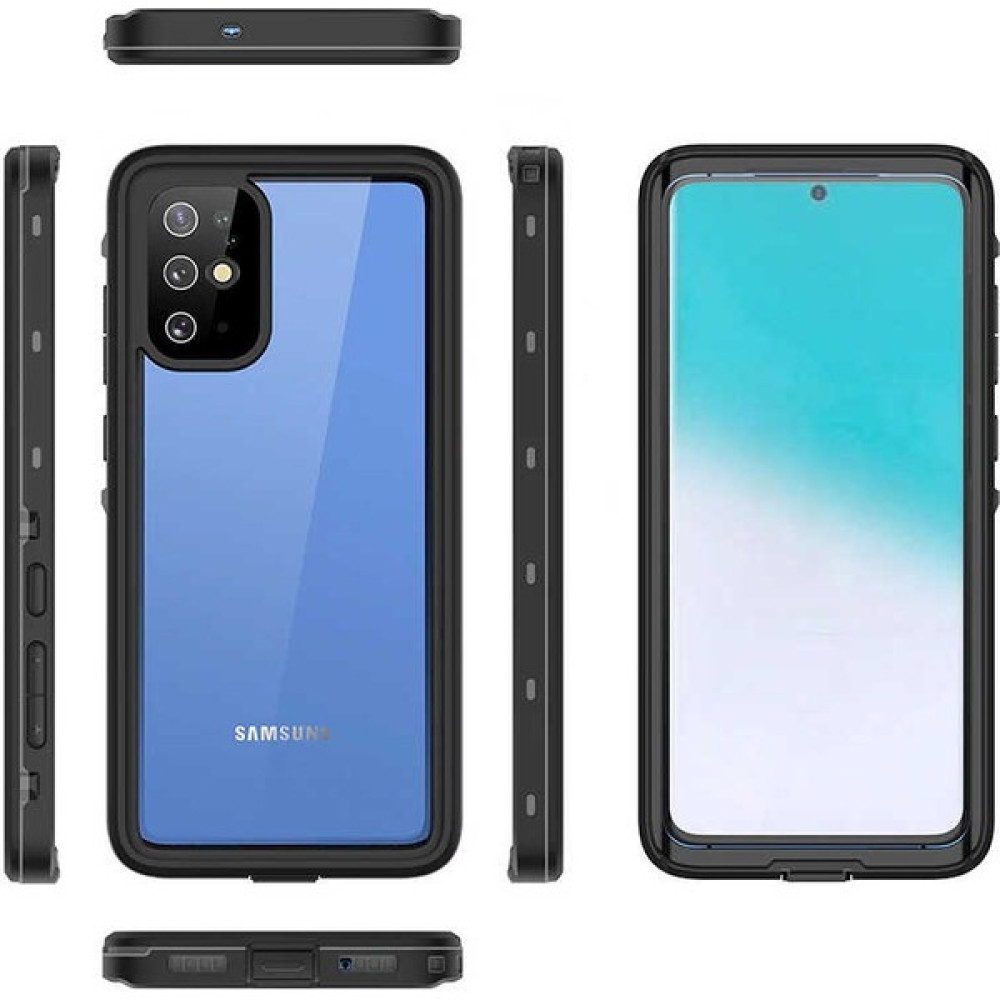 AKSESUARIZM Samsung Galaxy S20 Plus Uyumlu Su Geçirmez Kılıf Su Altı Çekim Yapılabilen 360 Derece Kapak - Siyah Cep Telefonu Kılıfı Fiyatı