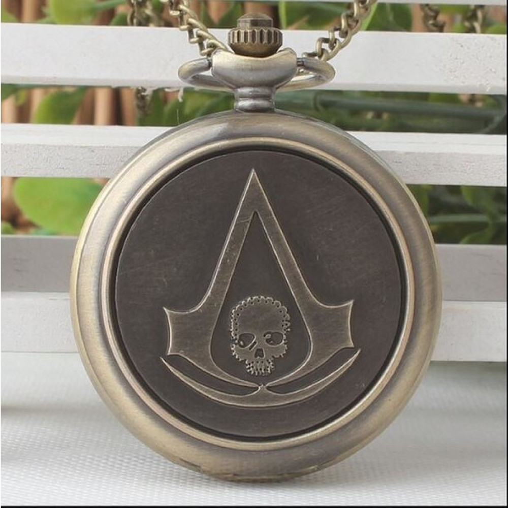 Aksh Assassin's Creed Cep Saati Kolye Yeni Tarz Yeni Moda Saat Fiyatı