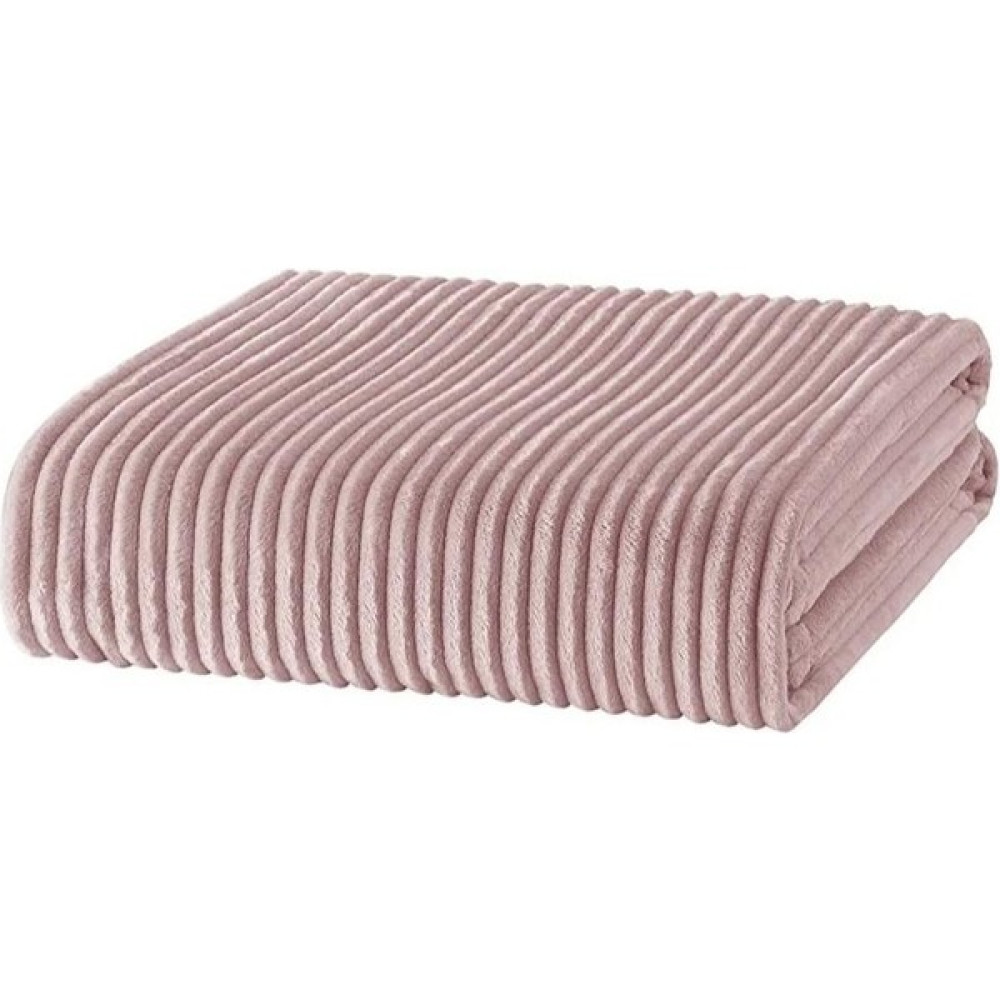Aksu Ipeksoft Çift Kişilik Fitilli Embos Battaniye Pudra 200*220 - 200 x 220 cm Battaniye Fiyatı