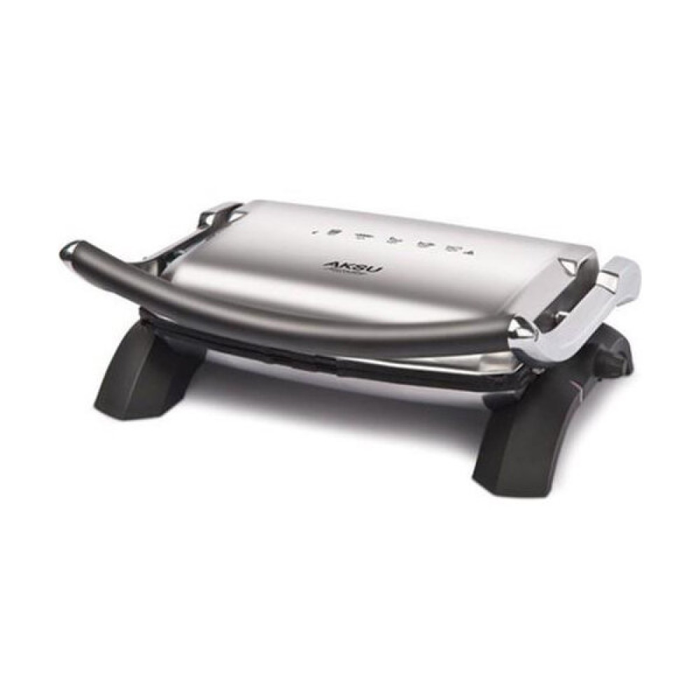Aksu T28D Tostadoy Deluxe Döküm 1800 W Inox Izgara ve Tost Makinesi Tost Makineleri Fiyatı