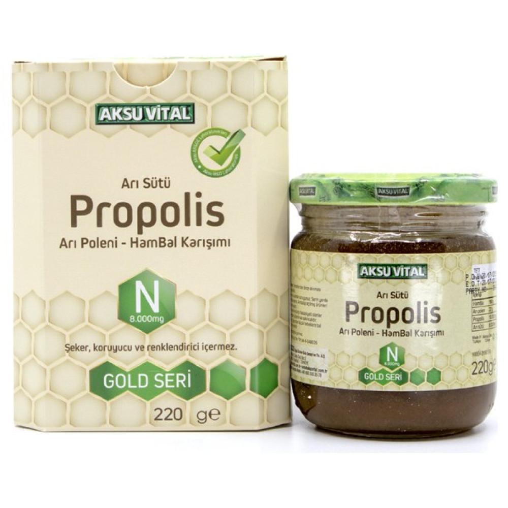 Aksu Vital Propolisli Arı Sütü Bal Polen Karışımı (N) 8.000 Mg - 1 Adet Oto Boyaları Fiyatı