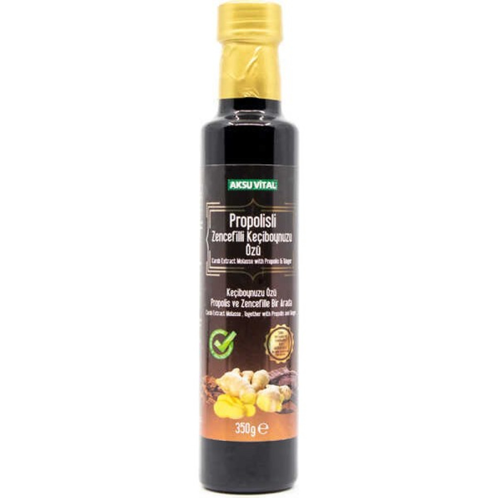 Aksu Vital Propolisli Zencefilli Keçiboynuzu Özü 350 gr Keçi Boynuzu Şeker Koruyucu Renklendiricisiz - 350 gr Diğer Fiyatı