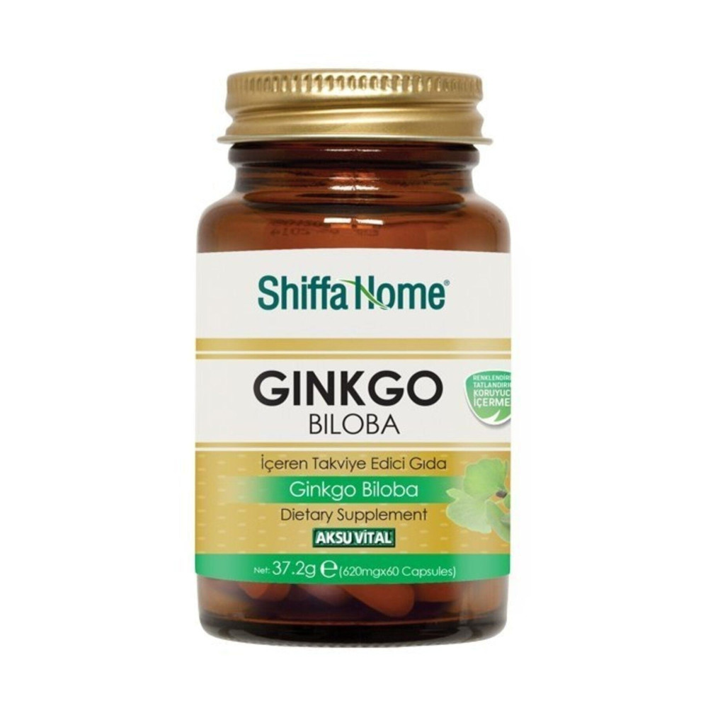 Aksu Vital Shiffa Home Ginkgo Biloba 60 Kapsül Ginko Biloba Kapsül Sağlık / Diyet Fiyatı
