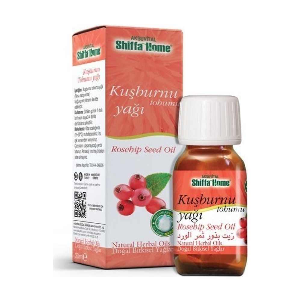 Aksu Vital Shiffa Home Kuşburnu Tohumu Yağı 20 ml - 20 gr Oto Boyaları Fiyatı