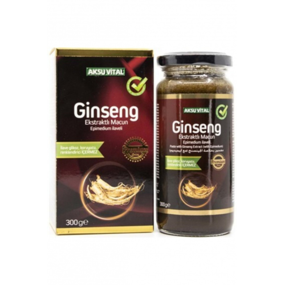 Aksuvital Bitkisel Urunler Aksu Vital Ginseng Ekstraktli Macun 300 Gr Kişisel Bakım Gereçleri Fiyatı