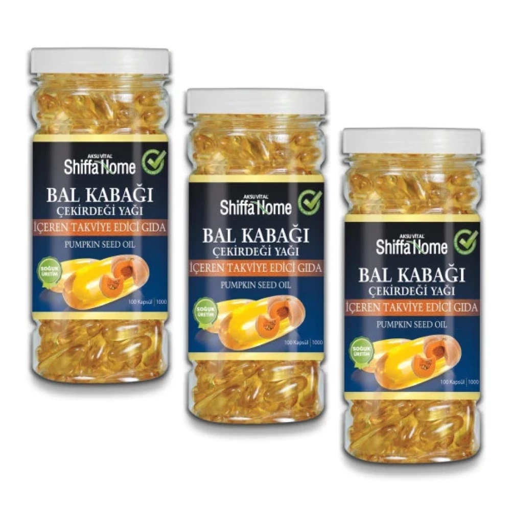 Aksuvital Shiffa Home Kabak Cekirdegi Yagi 100 Softjel X 3 Adet Kişisel Bakım Gereçleri Fiyatı